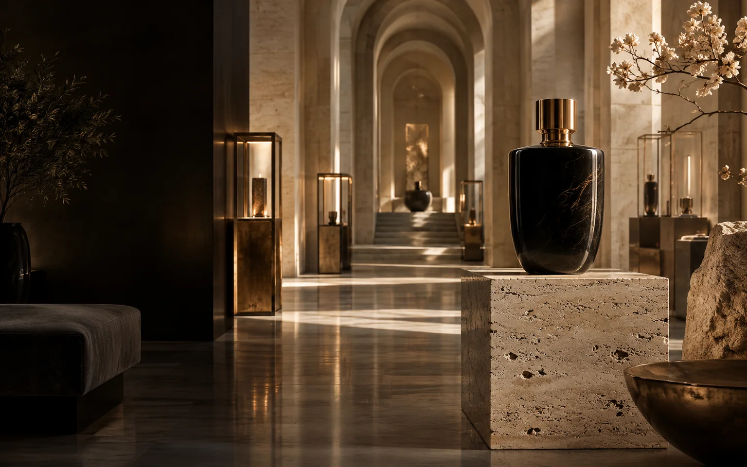 A piece standing in its place within the world.